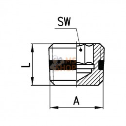 S261518; CAMOZZI; Bouchon; pièce detachée