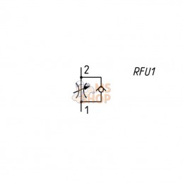 RFU47712; CAMOZZI; Limiteur débit; pièce detachée