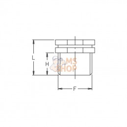 8046301; GEOLINE; Bouchon obturateur M 1 1/4"; pièce detachée