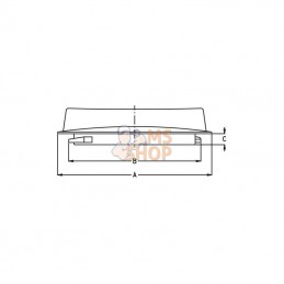 8140000; GEOLINE; Couvercle de réservoir à visser Ø 140 mm; pièce detachée