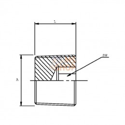 VSC06; BURNETT & HILLMAN; Bouchon a visser BSP 3/8; pièce detachée