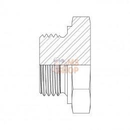 VSZM10; BURNETT & HILLMAN; Bouchon M10x1,5; pièce detachée