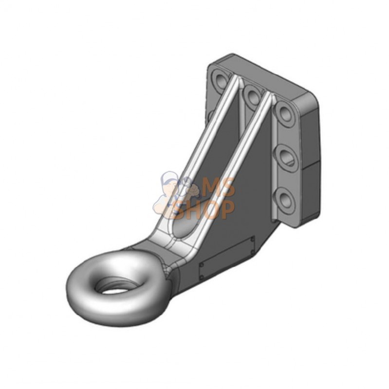 00652450A02; SCHARMÜLLER; Towing Eye Ø50mm 110x100 versetzt DIN 9678-2; pièce detachée