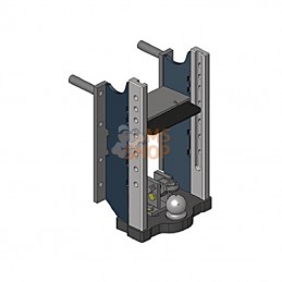 00222800A11; SCHARMÜLLER; Attelage à échelle K80 Scharmüller; pièce detachée