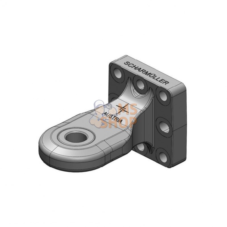 006521511A02; SCHARMÜLLER; Towing Eye Cat. 2 Ø33mm 110x100 ISO 21244; pièce detachée