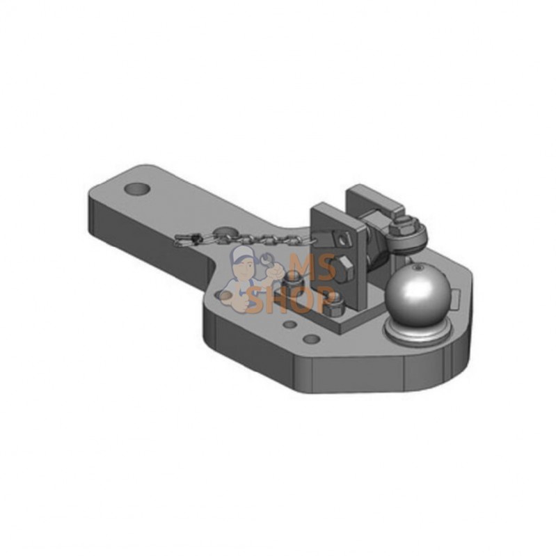 009603680A11; SCHARMÜLLER; Heavy Duty Drawbar K80® Valtra N/T/M/C/XM 4t; pièce detachée