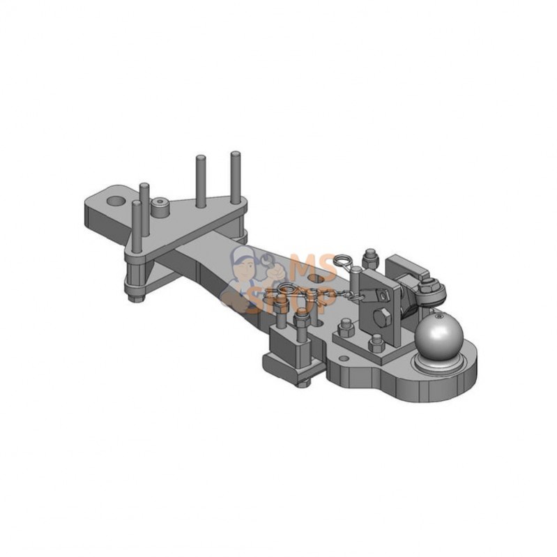 009606210SETA27; SCHARMÜLLER; Heavy Duty Drawbar K80® Arbos 5100, 5115, 5130 SET; pièce detachée