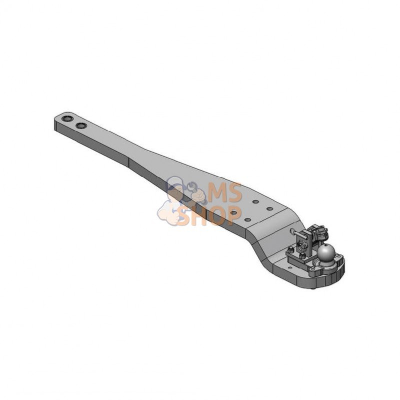 009644010A17; SCHARMÜLLER; Heavy Duty Drawbar K80® JD 8R 8270R-8400R Cat. 4 gekröpft; pièce detachée