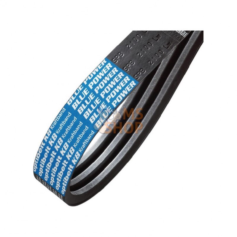 KB5SPC7100BP; OPTIBELT; Kraftbands with High Performance Wedge Belts; pièce detachée