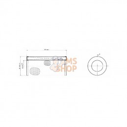 P551054; DONALDSON; Cartouche filtre hydraulique; pièce detachée