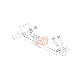 X004484; DONALDSON; Collier, 5" (127 mm) inox; pièce detachée