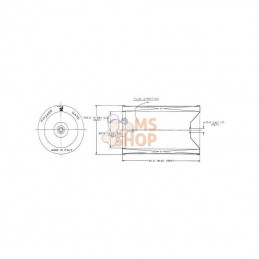 P172460; DONALDSON; Cartouche filtre hydraulique; pièce detachée