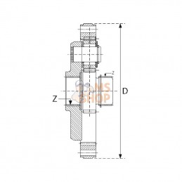 PD94708023100; COMER; Kit planétaire EP100/ 6,75; pièce detachée