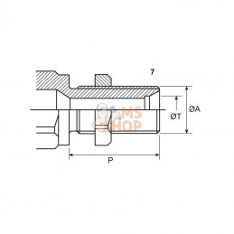 CVV0862015FV; FASTER; Raccord rapide; pièce detachée