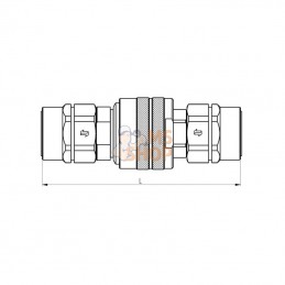 CVV126302MV; FASTER; Raccord rapide; pièce detachée