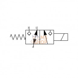 FP32CDS0831P; FLUIDPRESS; Valve 3/2 FP-32-CD-S08-31-P; pièce detachée