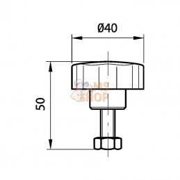 FPMD70FCBP3420; FLUIDPRESS; Soupape de décharge FPM D 70F CB P 3/4 20; pièce detachée