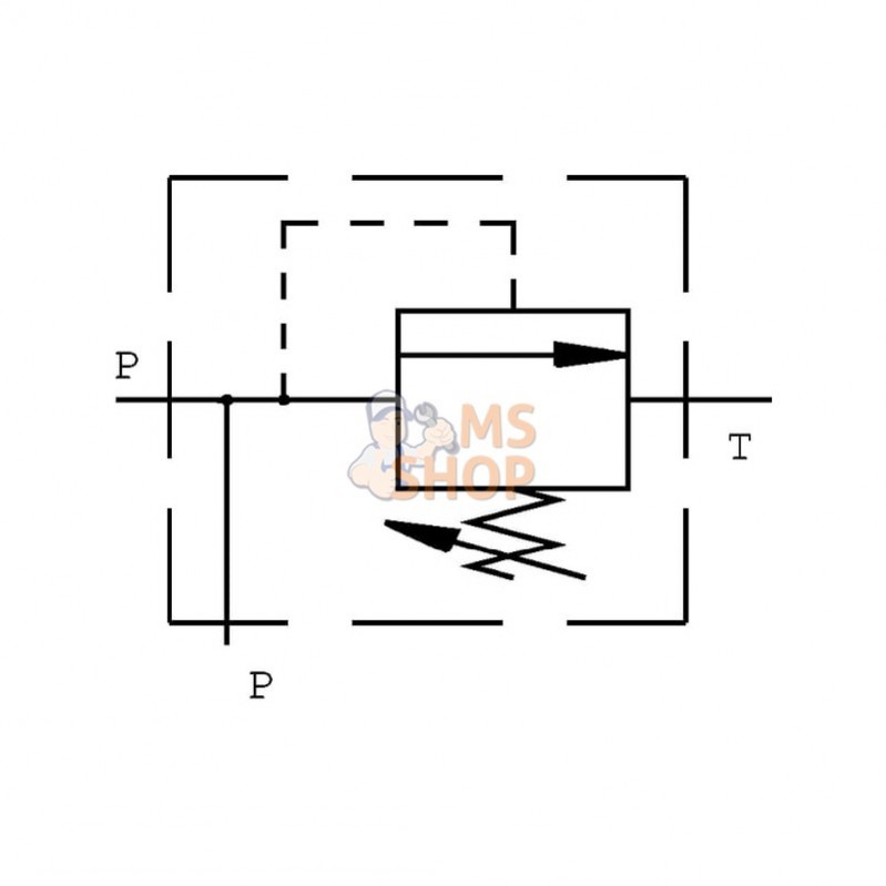 FPMD70CBR3420; FLUIDPRESS; Soupape de décharge FPM D 70 CB R 3/4 20; pièce detachée