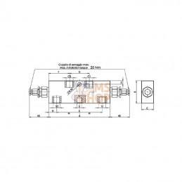 FPOE70D12LA35B; FLUIDPRESS; Valves d’équilibrage doubles 1/2"; pièce detachée