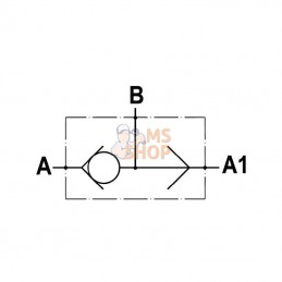 VT03001; FLUIDPRESS; Selecteur de circuit; pièce detachée