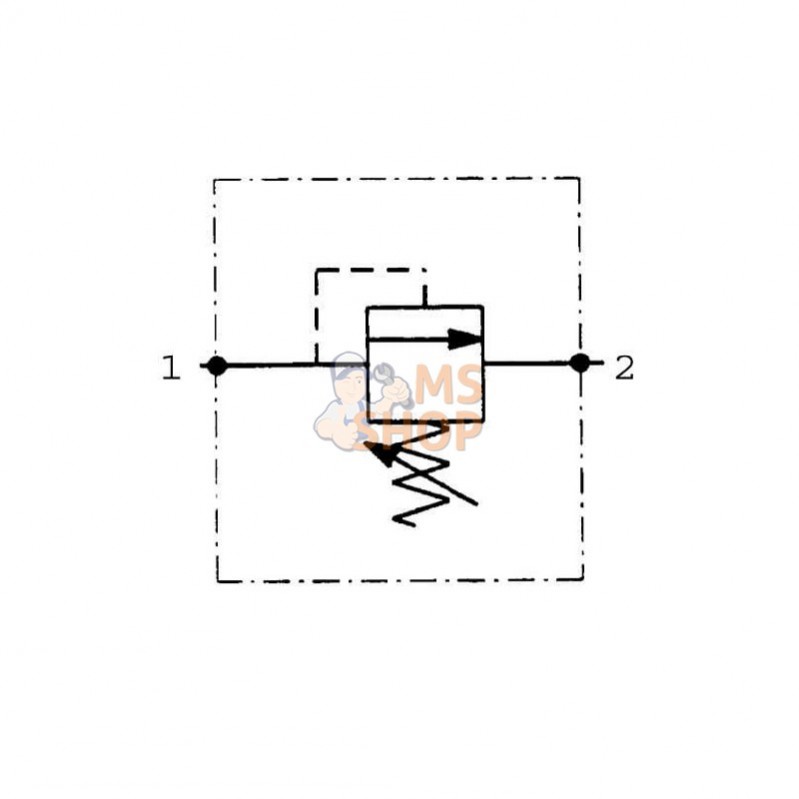 FPMDS10CP35CN; FLUIDPRESS; Soupape de décharge FPM D S10-C-P-35 CN ; pièce detachée