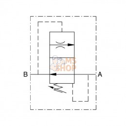 VSCR04A; FLUIDPRESS; Valve décente VSCR 04 A (1 - 1.6); pièce detachée