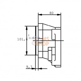 HDP3051D; CASAPPA; Pompe hydraulique HDP30.51 D0-04S3 LMD/MC-; pièce detachée