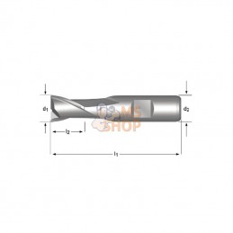 C11060; DORMER; Fraiser type C110 HSCo 6,00mm; pièce detachée