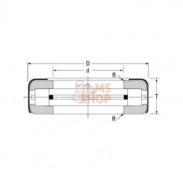 T27361; TIMKEN; Butée de roulement à roul.con.; pièce detachée