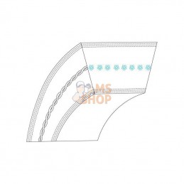 1103796; TORO; Courroie trapézoïdale; pièce detachée