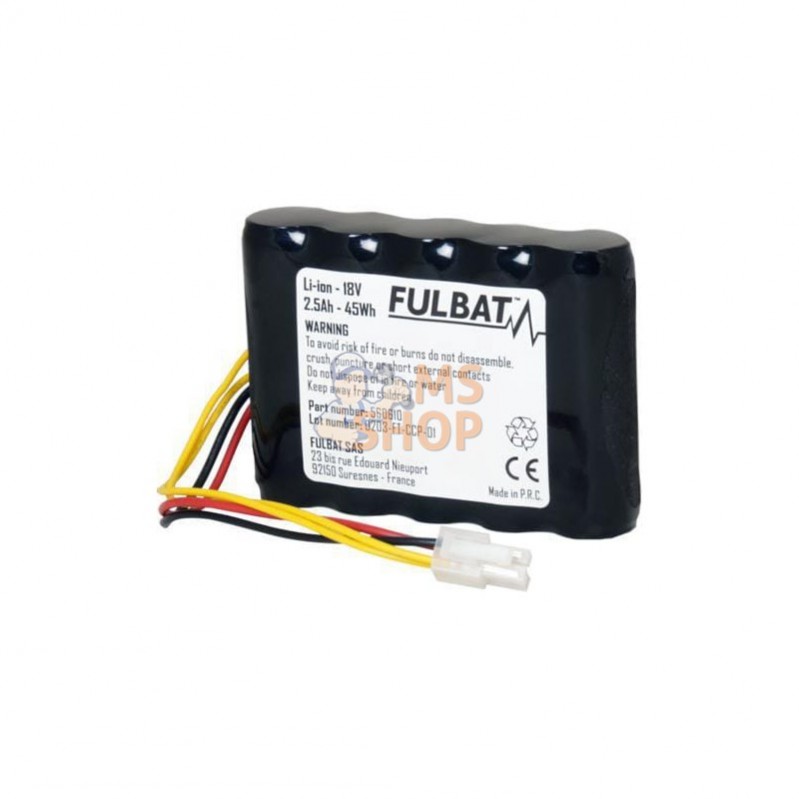 FB560610; UNBRANDED; Batterie Li-Ion 18V 2,5Ah; pièce detachée