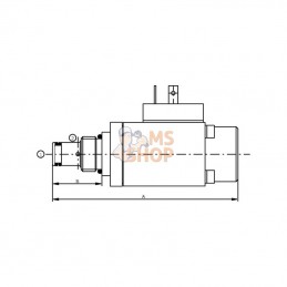 MP10X033B; WALVOIL; Soupape de sûreté proportionnelle 12V cc MP10X/033B; pièce detachée