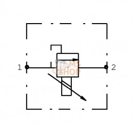 MP10X033B; WALVOIL; Soupape de sûreté proportionnelle 12V cc MP10X/033B; pièce detachée