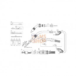 WP002019; TBI; Gaz distributeur TBi240; pièce detachée