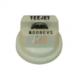 TP8008EVS; TEEJET; Buse de bordure TP 80° 08 blanc(he) acier inoxydable TeeJet; pièce detachée