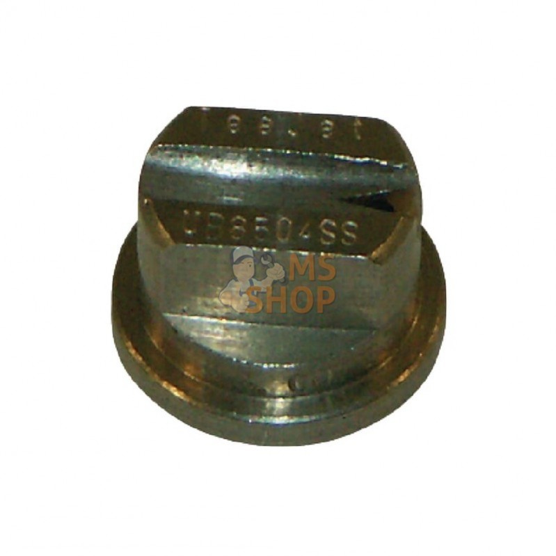 D25143UB8504SS; TEEJET; Buse de bordure à jet plat OC 85° 04 argent acier inoxydable TeeJet; pièce detachée