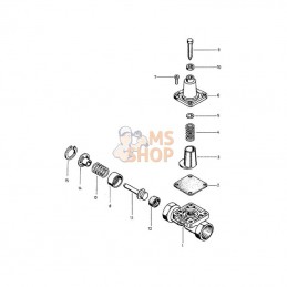 8971317414; WABCO; Membrane; pièce detachée