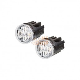 2XD014564211; HELLA; Kit feu de pénétration fixes à 4 LED rondes BST; pièce detachée