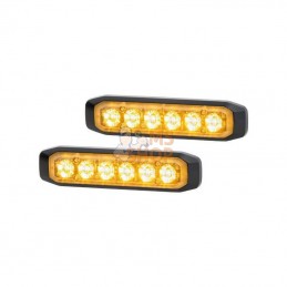 2XD014562201; HELLA; Kit feu de pénétration fixes 6 LED BST Slim; pièce detachée