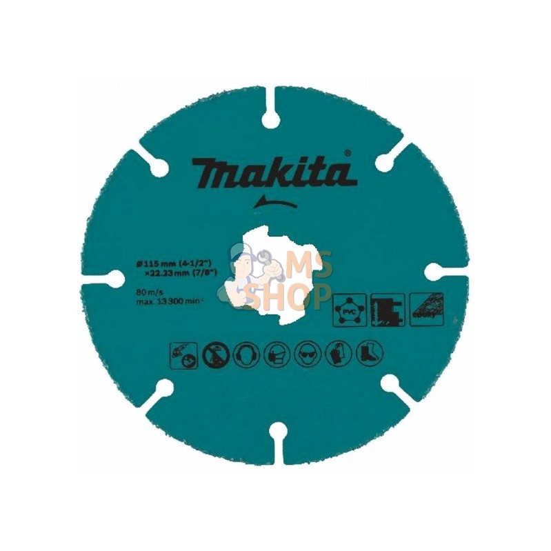 E-11776,DISQUE DIAMANT X-LOCK 125MM CARBURE DE TUNGSTENE | MAKITA