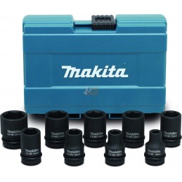 B-66232,COFFRET 9 DOUILLES 1/2'' | MAKITA