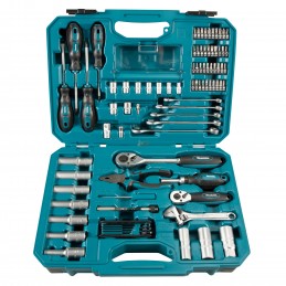 E-08458,COFFRET OUTILLAGE À MAIN 87 PCS | MAKITA