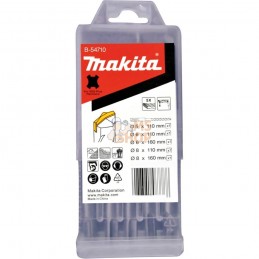 B-54710,COFFRET 5 FORETS STD SDS-PLUS 5 2x6 2x8 MM | MAKITA