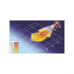 1G0996176111; HELLA; Phare de travail Modul 70 H3 H; pièce detachée