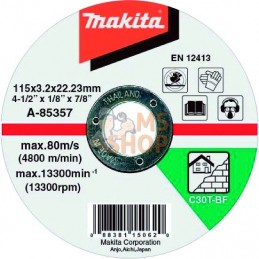 A-85385,DISC TRONC MAT 230X3 C30T 2G | MAKITA