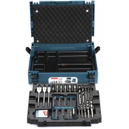 B-43044,COFFRET MAKPAC ACCESSOIRES (66 PCS) | MAKITA