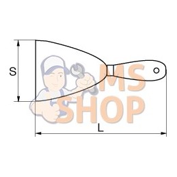 540041;IRIMO;Couteau de peintre;pièce détachée