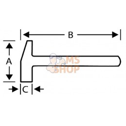 526-53-2;IRIMO;Marteau rivoir manche en fibre de verre;pièce détachée