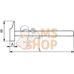 522-21-2;IRIMO;Marteau de menuisier manche hickory;pièce détachée