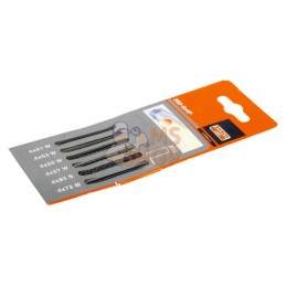 302-6X4P;BAHCO;Assortiment de lames pour mini scies;pièce détachée